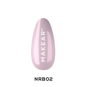 MAKEAR NRB02 French Pink - Nude Rubber Base- 8ml